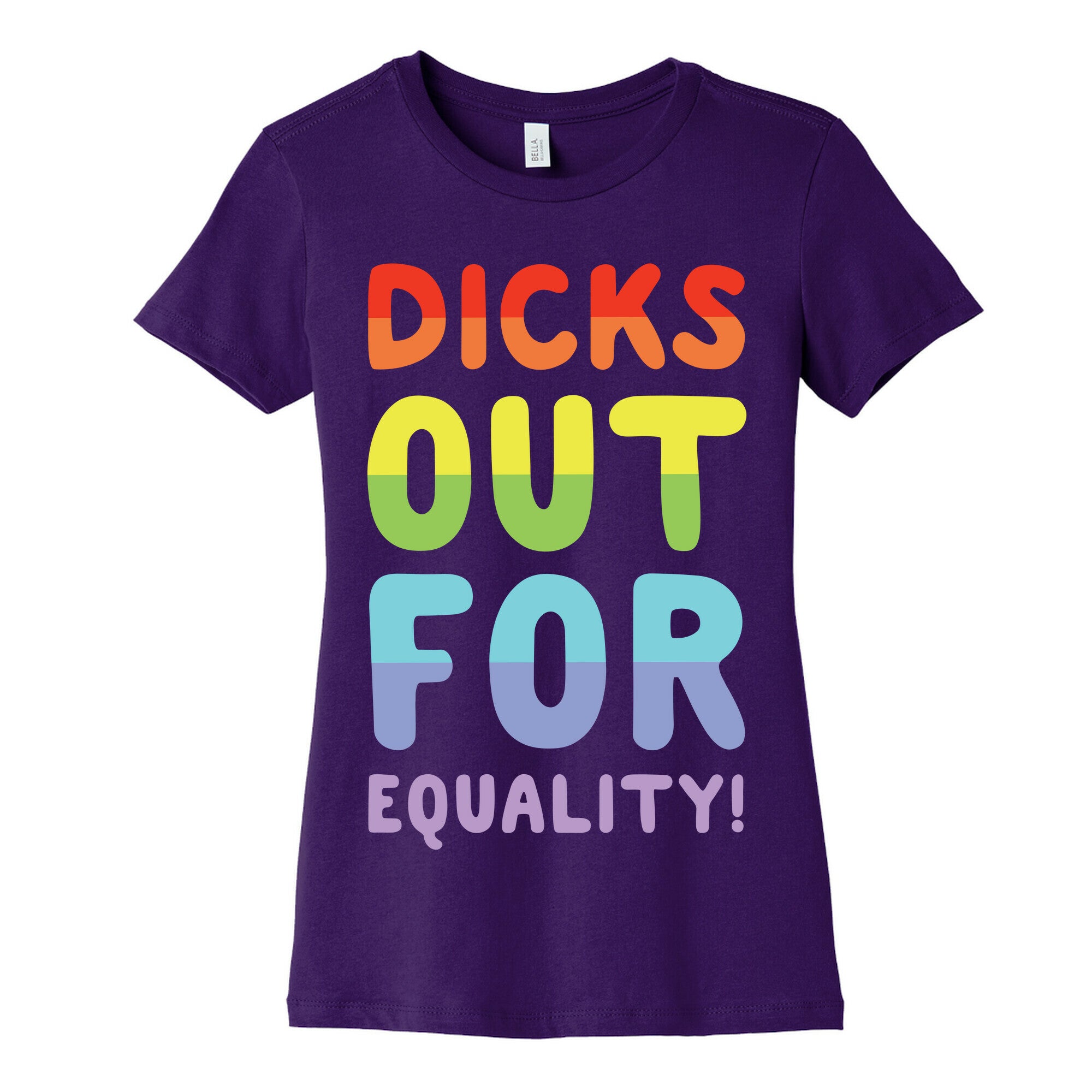 Dicks Out For Equality Women's Cotton Tee